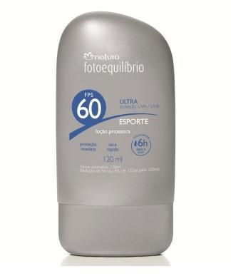 Loção protetora esporte FPS 60 | FPUVA 20